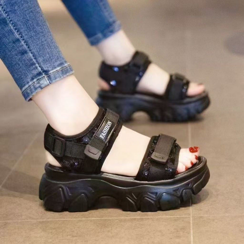 Damen Sport-Sandalen Bequem Verstellbar Flexibel - BerlinGlamour