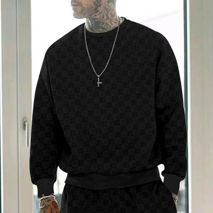 Herren Sweatshirt Strukturiert Freizeit Mode Berlin