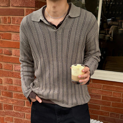 Lässiger Herren Strickpullover Casual Großstadtstyle - BerlinGlamour