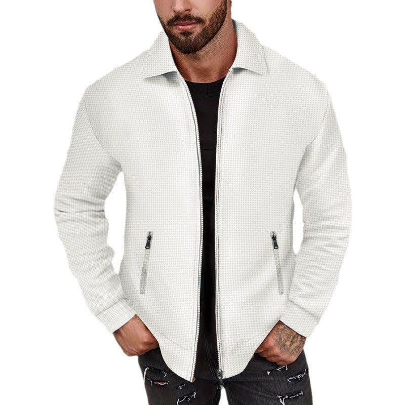 Herren Sweatjacke Modern mit Reißverschlusstaschen