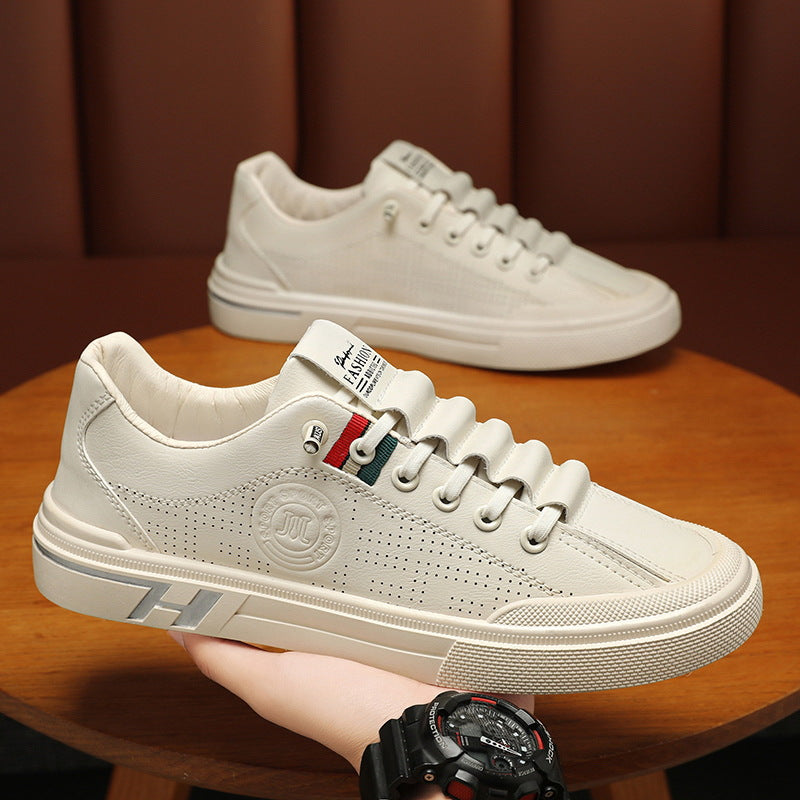 Damen Sneaker atmungsaktiv modisch Perforiert - BerlinGlamour
