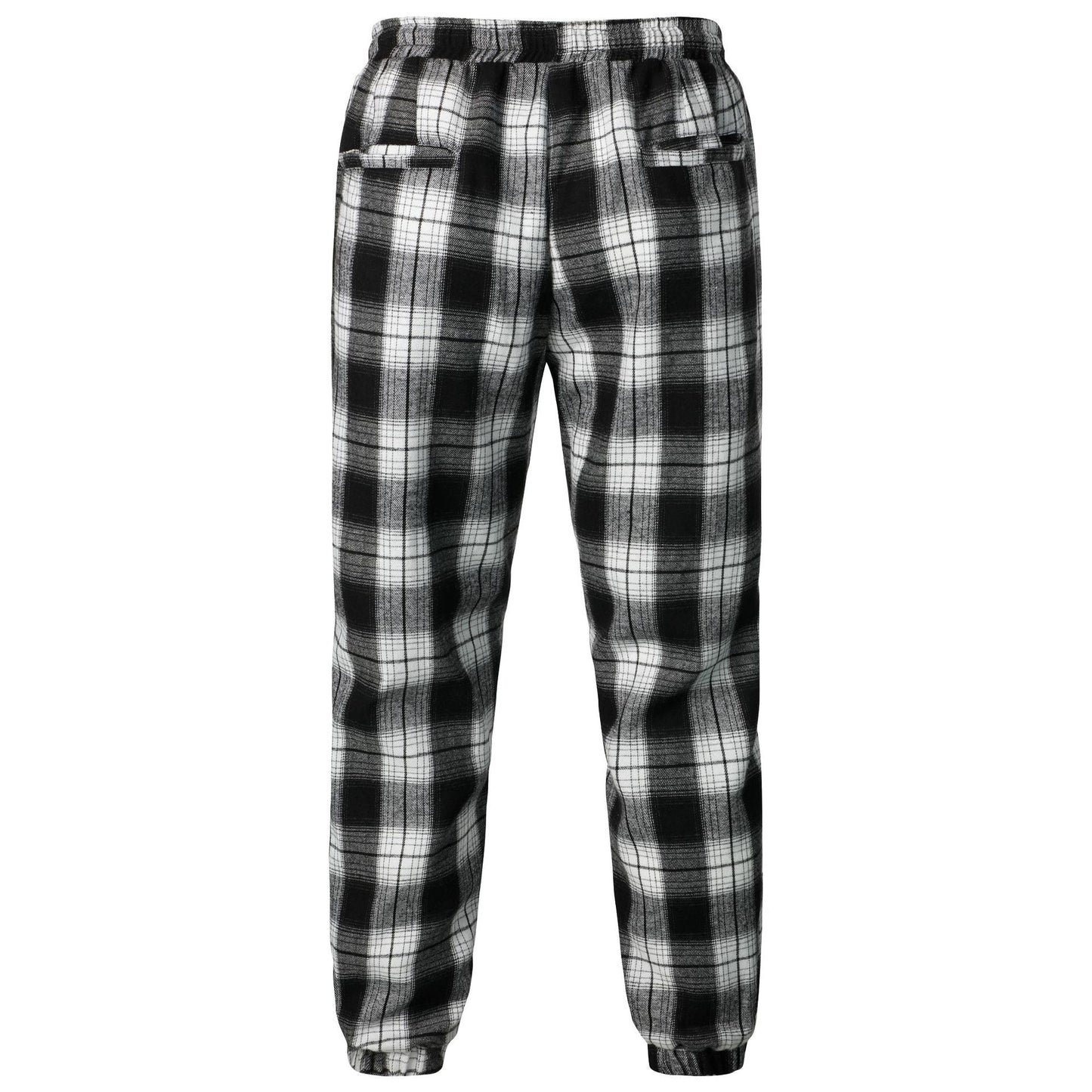 Herren Freizeithose Gemustert Bequem Mit Gummizug