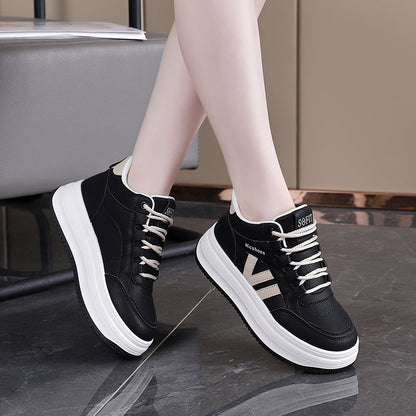 Damen Sneaker Bequem Plattform Schuhe - BerlinGlamour
