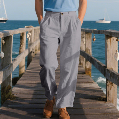 Elegante Herrenhosen Freizeit Modern Slimfit