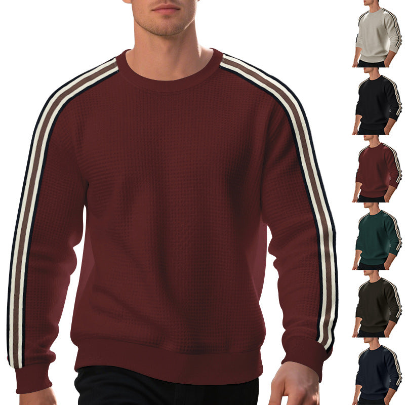 Herren Sweatshirt Modern Strukturiert Komfortabel