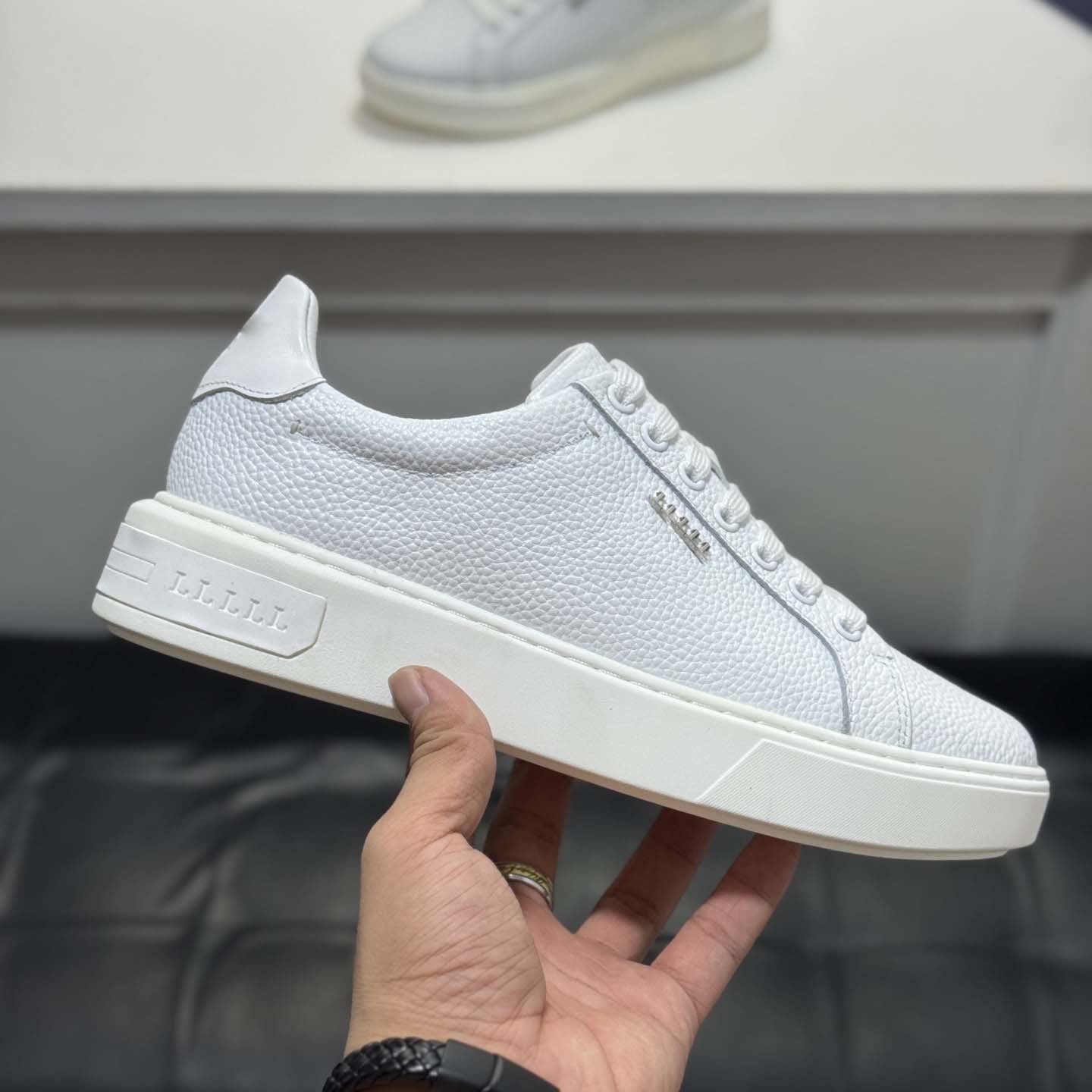 Damen Sneaker Sportlich Premium Komfortabel Schwarz