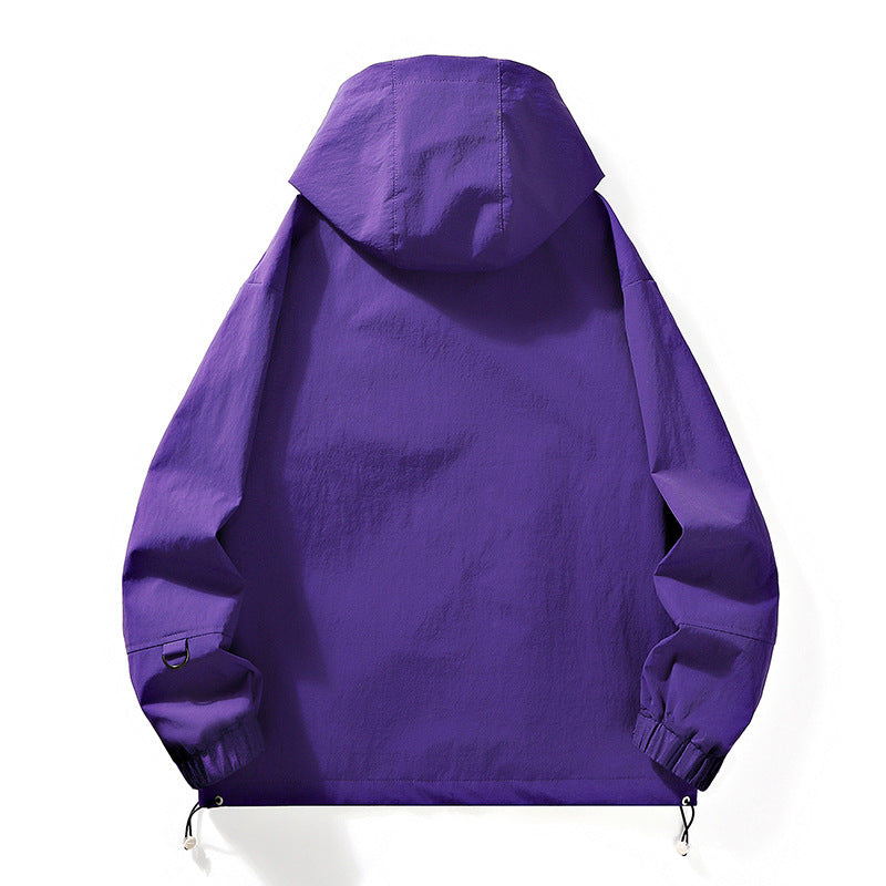 Herren Outdoor-Jacke Winddicht und Atmungsaktiv