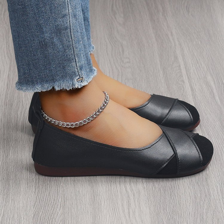 Damen Ballerinas Bequem Ergonomisch Komfort Schuhe
