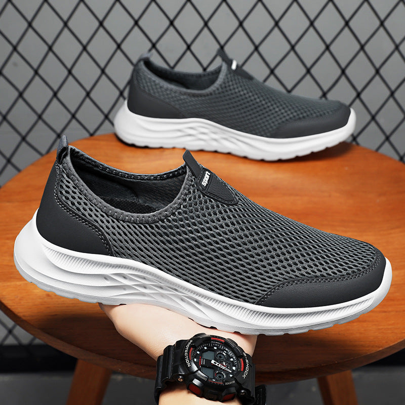 Damen Sneaker Leicht Sportliche Slip-On Schuhe Bequem