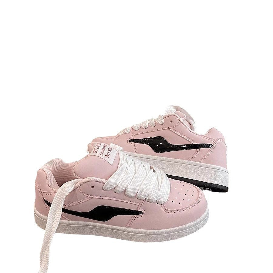 Damen Sneaker Sportlich Komfortabel Schnürung