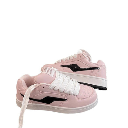 Damen Sneaker Sportlich Komfortabel Schnürung
