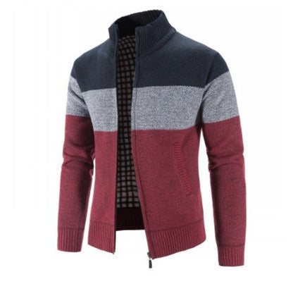 Herren Strickjacke Modern Geschmeidig
