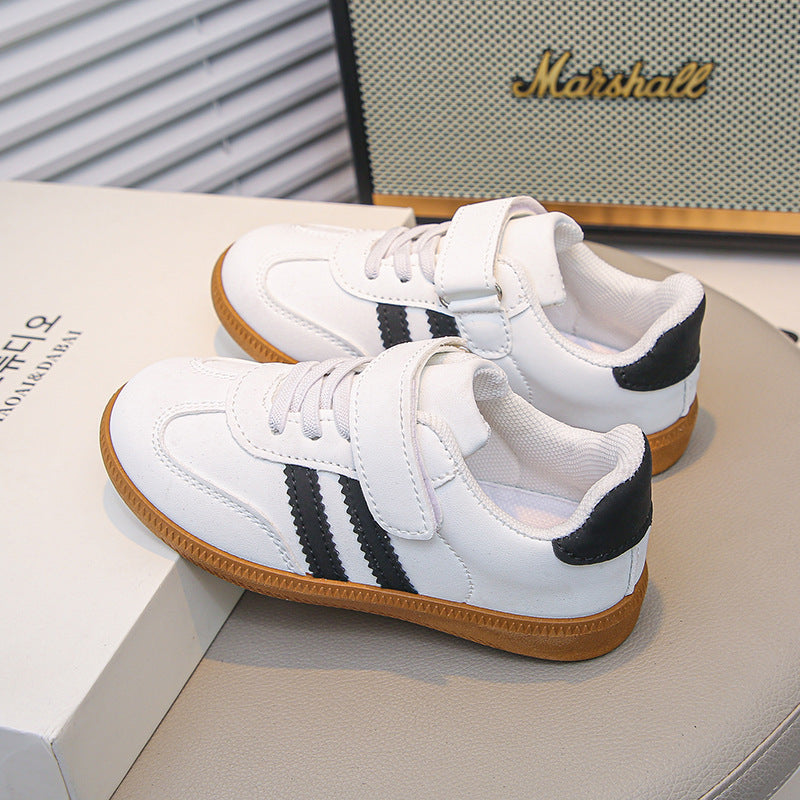 Damen Sneaker Sportlich Atmungsaktiv Klett Schuhe