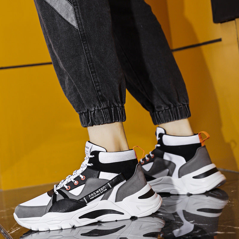 Damen Sneaker Hoch hoher Schaft bequem strapazierfähig