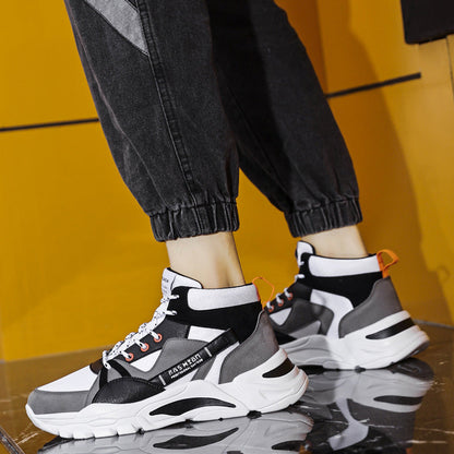 Damen Sneaker Hoch hoher Schaft bequem strapazierfähig