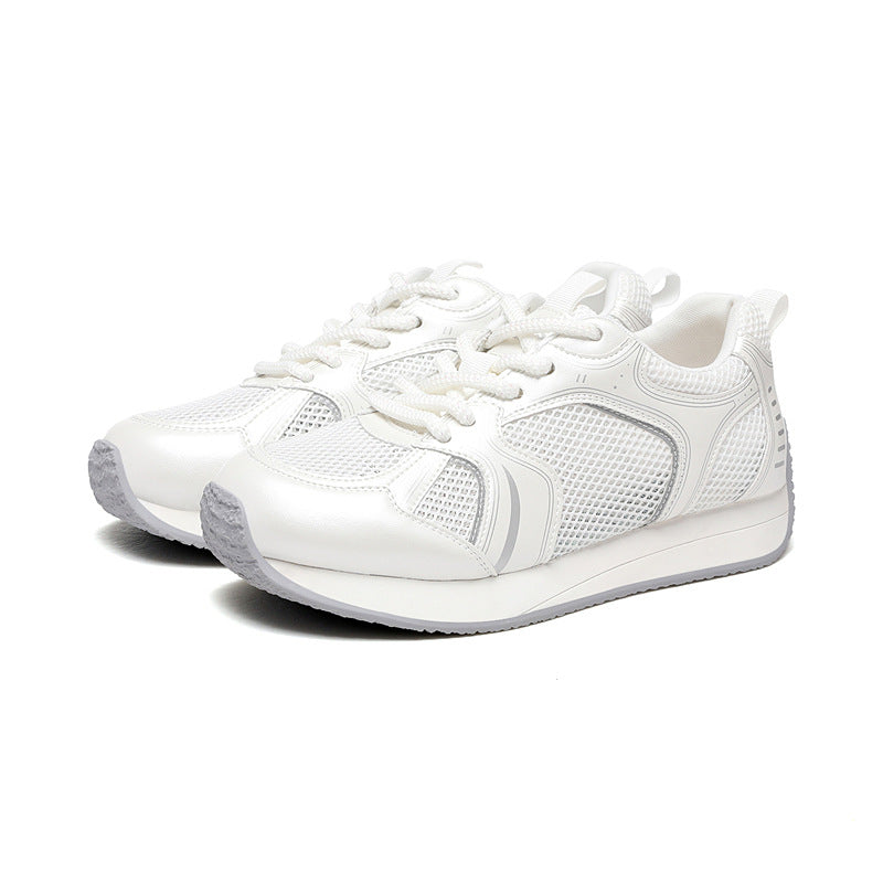 Damen Sneaker Atmungsaktiv Freizeitschuhe Mit Stoßdämpfung