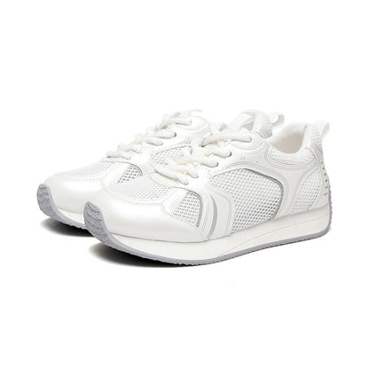 Damen Sneaker Atmungsaktiv Freizeitschuhe Mit Stoßdämpfung
