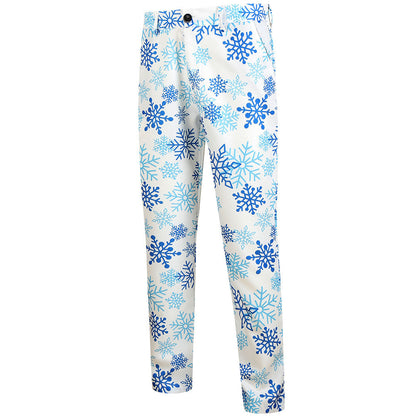 Herren Anzug Set mit Schneeflocken Muster Elegant Berlin