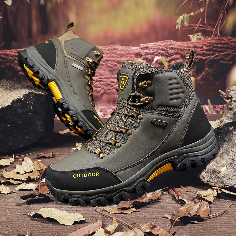 Herren Wanderstiefel Knöchelhoch Griffig Outdoor