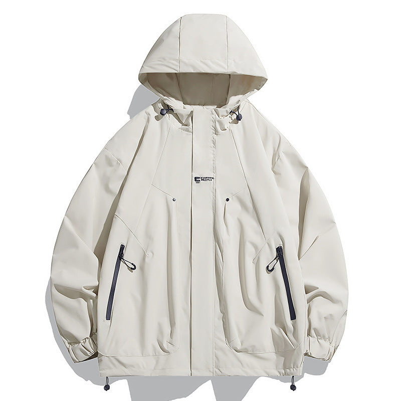 Wasserabweisende Funktionsjacke Unisex Verstellbar Modern