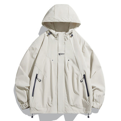 Wasserabweisende Funktionsjacke Unisex Verstellbar Modern
