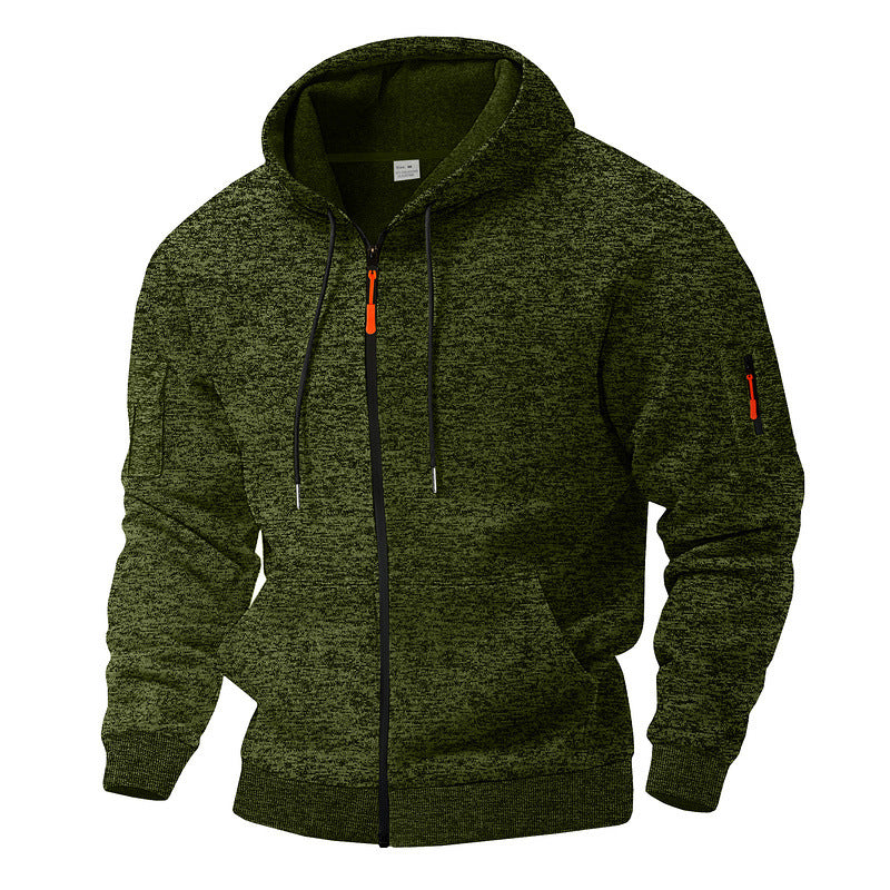 Herren Sweatjacke Kapuzenpullover Atmungsaktiv Mit Taschen