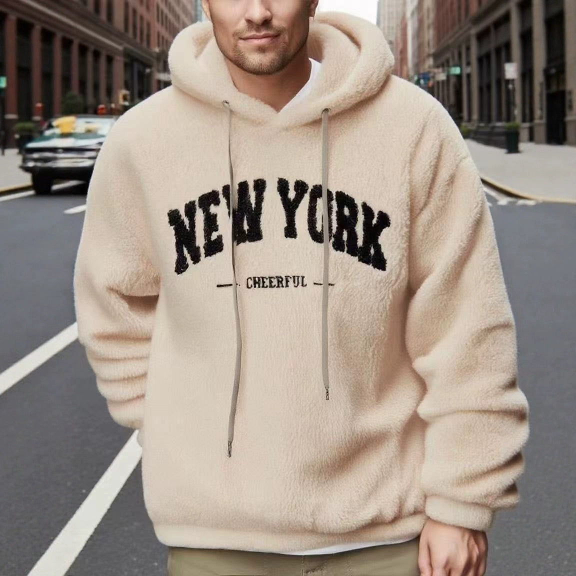 Kapuzenpullover Herren Fleece Kuschelig Sportlich - BerlinGlamour