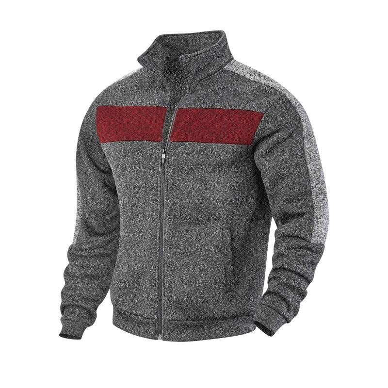Herren Fleecejacke Sportlich Reflektierend Warm