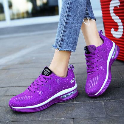 Damen Sneaker Luftig Atmungsaktiv Mesh Leicht