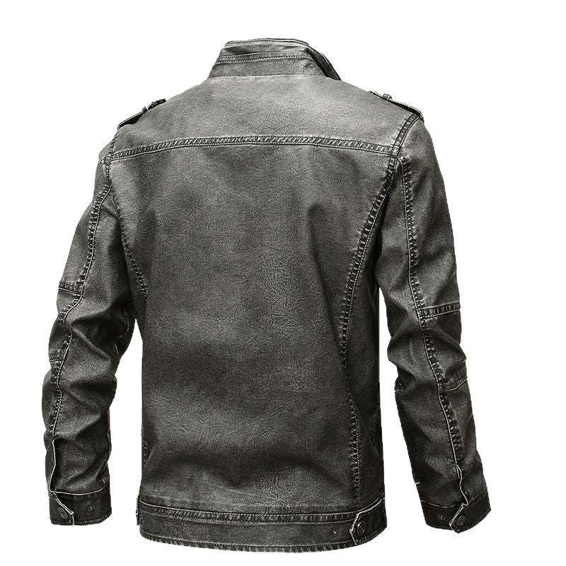 Herren Jacke Modern Mit Vielen Taschen Trendig