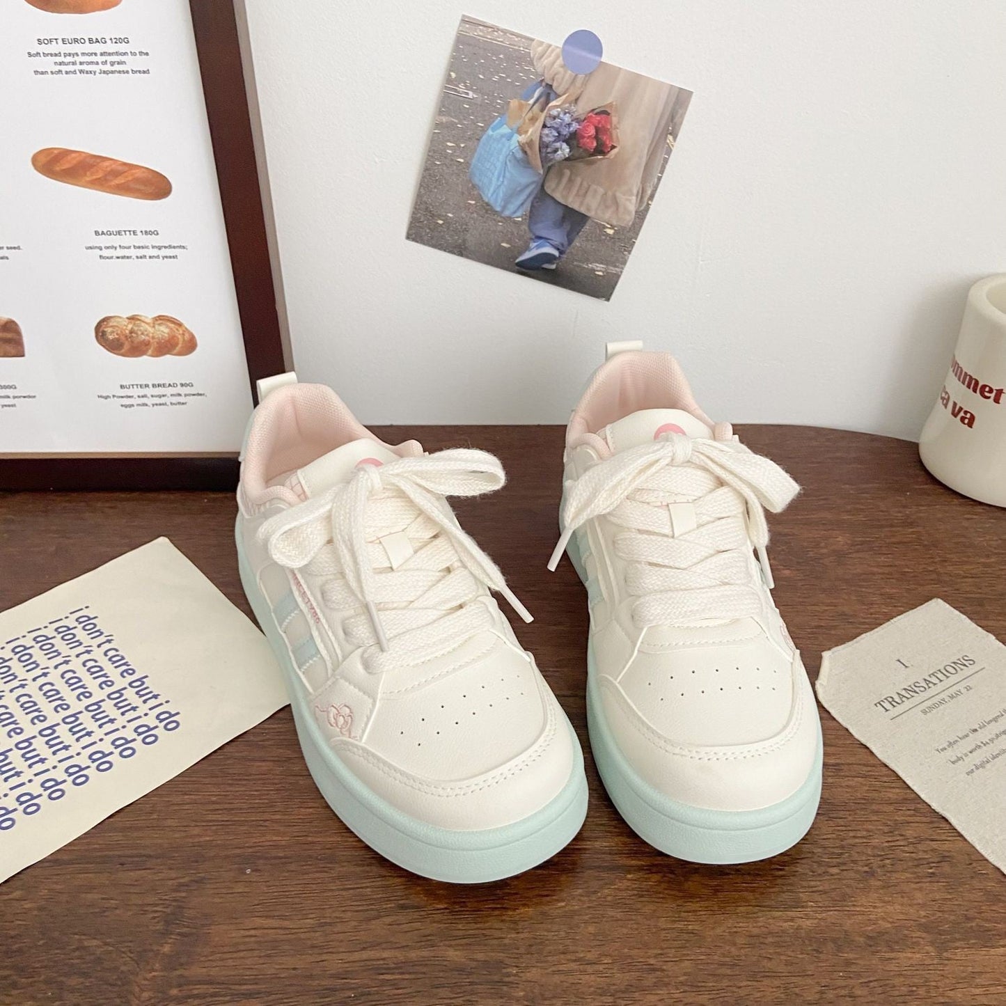 Damen Sneaker Lässig Bequem Komfort Schuhe