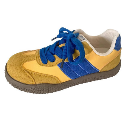 Damen Sneaker Sportlich Retro atmungsaktiv Rutschfest