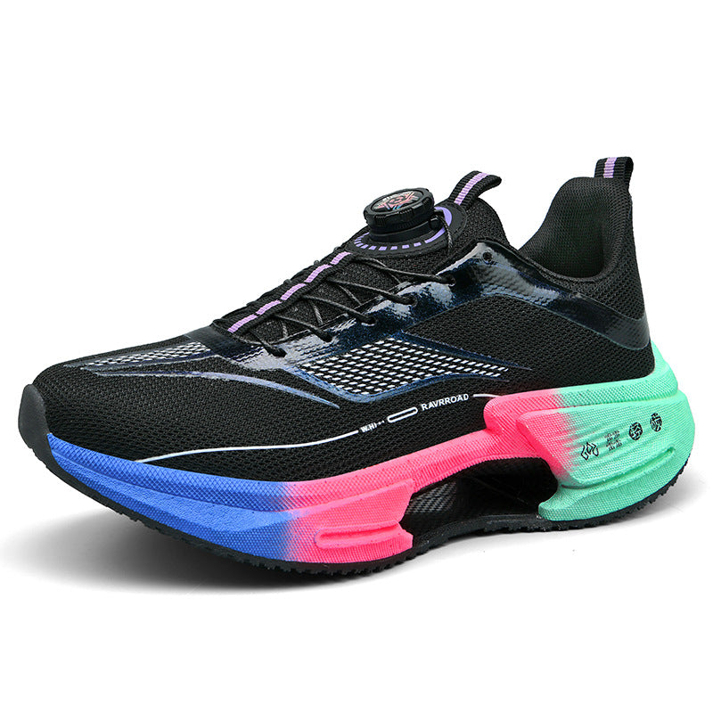 Damen Laufschuhe Schnellverschluss Weich Sohle Sport