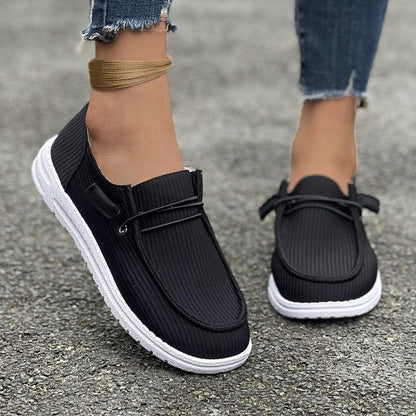 Damen Slipper Modern Elastisch Riffle Design