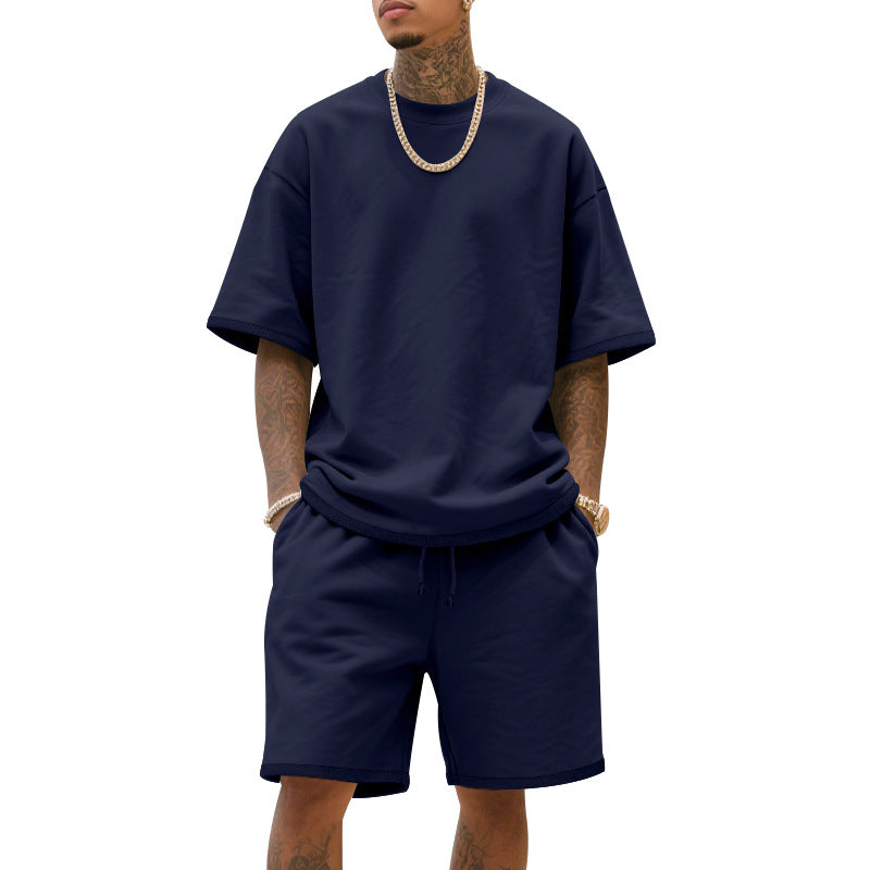 Herren Sportset atmungsaktiv Komfort Baumwollmix Casual