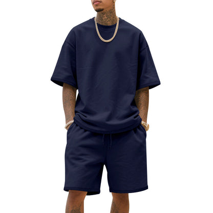 Herren Sportset atmungsaktiv Komfort Baumwollmix Casual