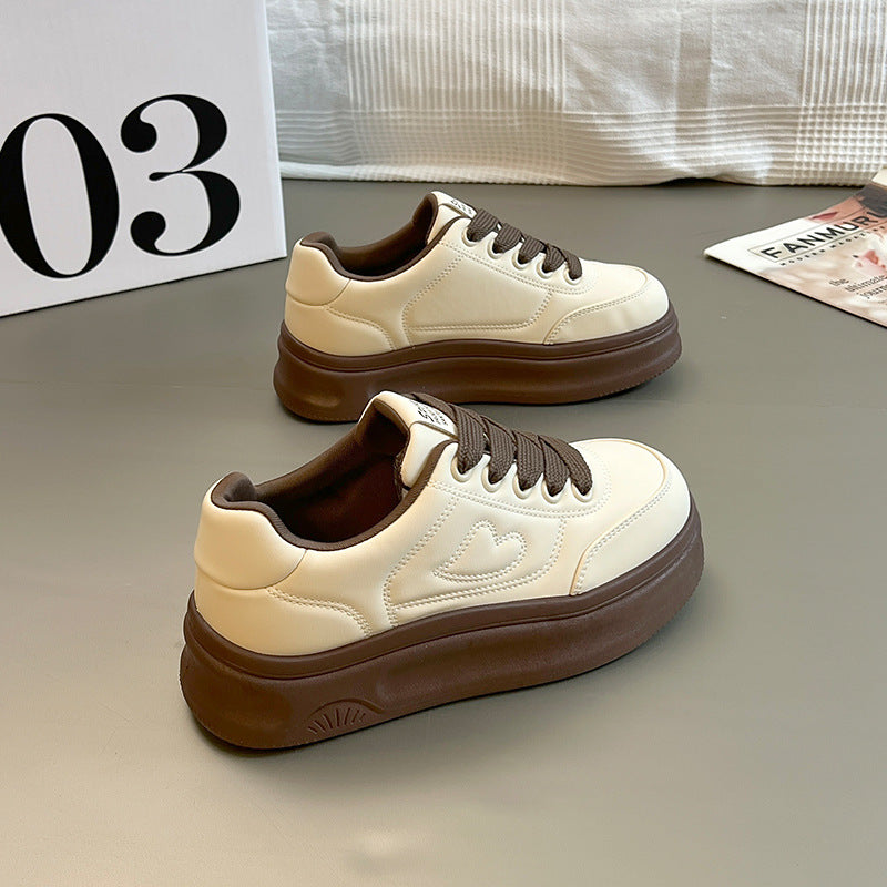 Damen Sneaker Chunky Dicksohle Modisch