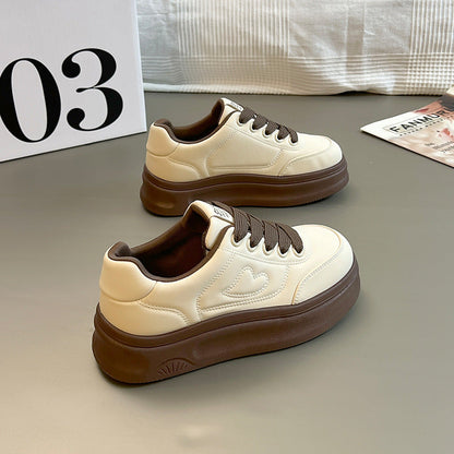Damen Sneaker Chunky Dicksohle Modisch