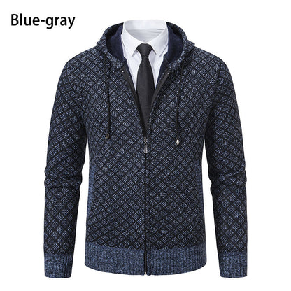 Herren Sweatjacke Kapuze Modern Trendig