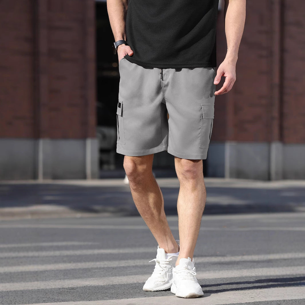 Herren Cargo Shorts Praktisch Mit Seitentaschen Modern - BerlinGlamour