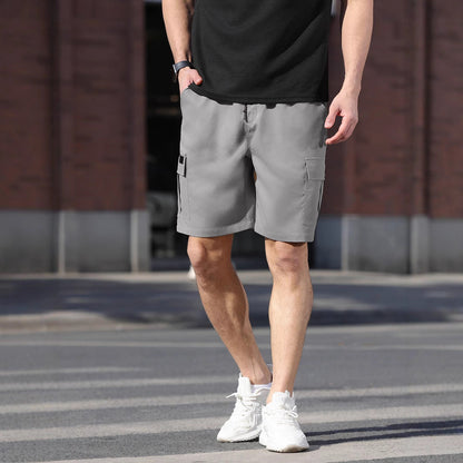 Herren Cargo Shorts Praktisch Mit Seitentaschen Modern - BerlinGlamour