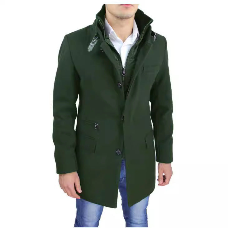 Herren Winterjacke Warm Modern mit Innenfutter