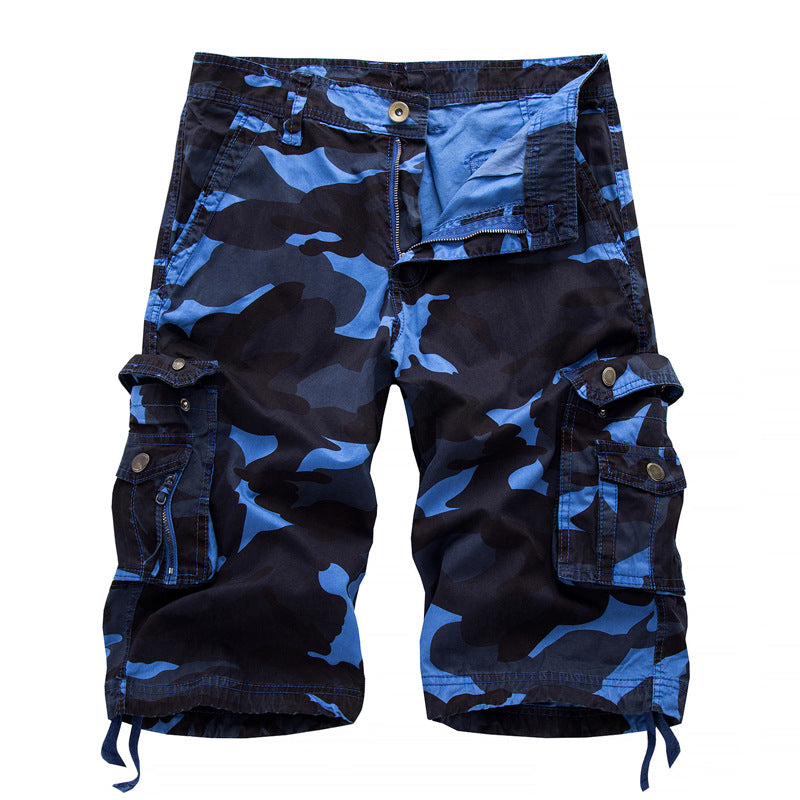 Männer Taktische Cargoshorts Mit Vielen Taschen Verstellbar