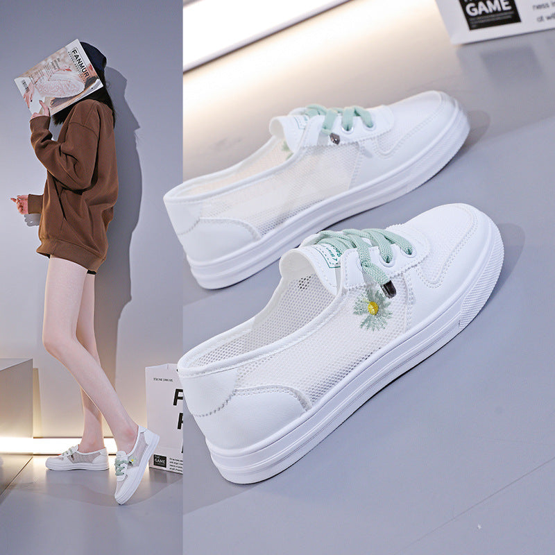 Damen Sneaker Luftig Mesh Sportlich Elastisch - BerlinGlamour
