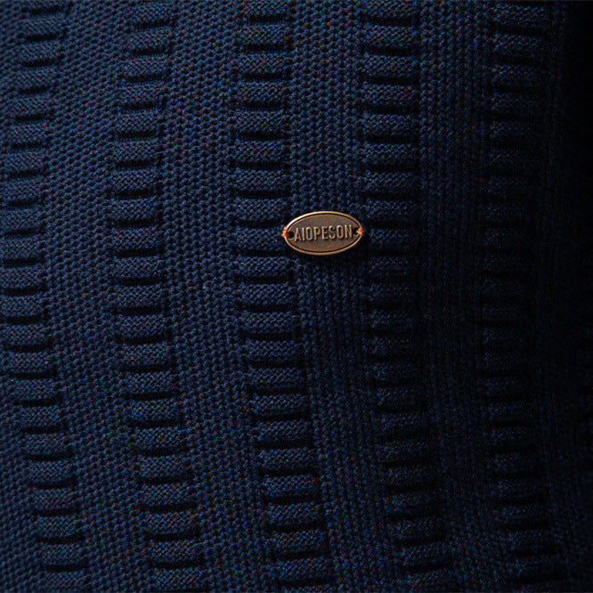 Herren Pullover Strukturiert Halbzipp Modisch Berlin