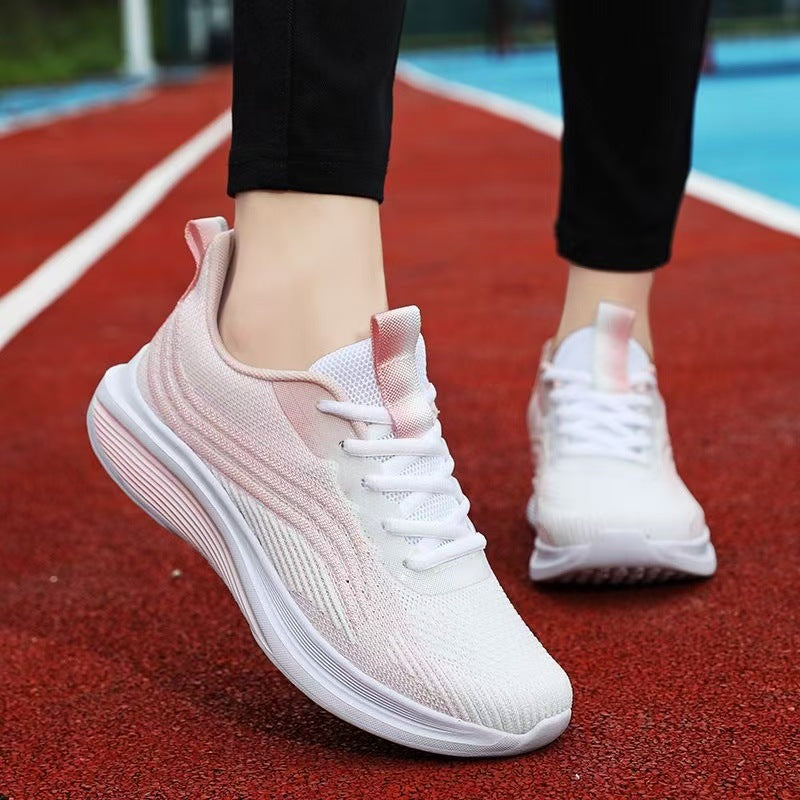 Damen Sneaker Leicht Fitnessschuhe Atmungsaktiv - BerlinGlamour