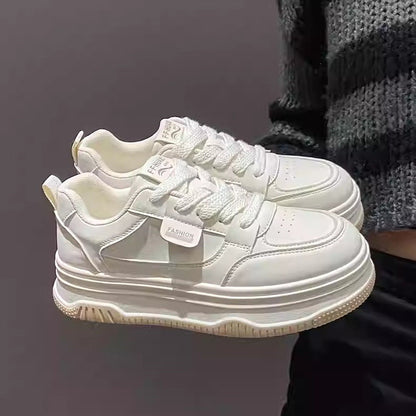 Damen Sneaker Stadtlich Chunky Weite Sohle Sportlich - BerlinGlamour