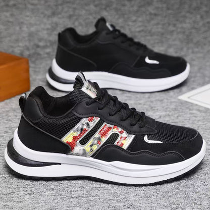 Damen Sneaker Sportlich Leicht Mesh Oberfläche Komfort Sohle