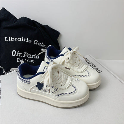 Damen Sneaker Bequem Verspielt Fashion Schuhe - BerlinGlamour