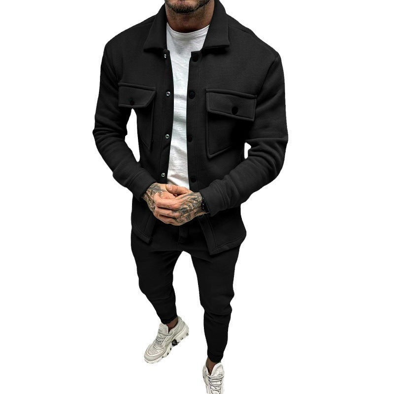 Herren Freizeitanzug Modern mit Taschen Casual